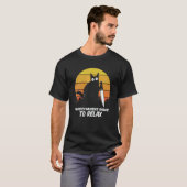 I Watch Murder Shows O Relax Cat Serial Killer Cri T-Shirt (Vorne ganz)
