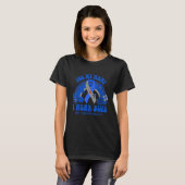 I Wear Blue For My Mami Diabetes Awareness Ribbon T-Shirt (Vorne ganz)