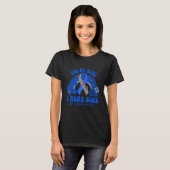 I Wear Blue For My Mimi Diabetes Awareness Ribbon  T-Shirt (Vorne ganz)