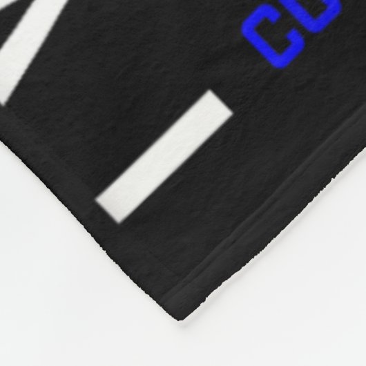 I Wear Blue For My Papa Colon Cancer Awareness Gra Fleecedecke (Ecke)