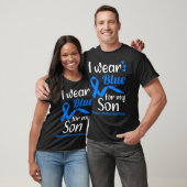 I Wear Blue For My Son For Hydrocephalus Awareness T-Shirt (Unisex)