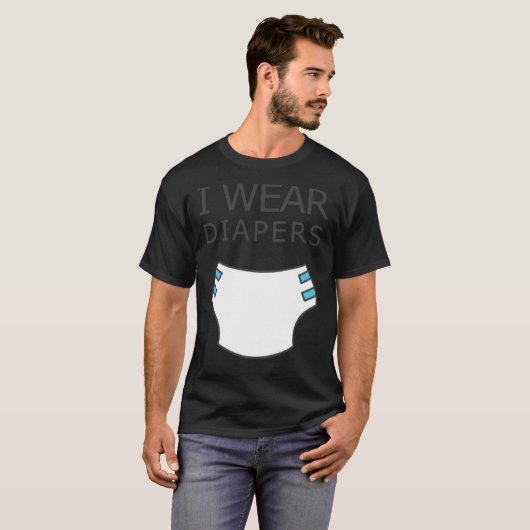 I wear diapers Essential T-Shirt (Vorne ganz)