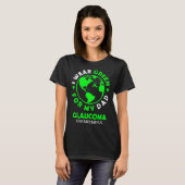 I wear GREEN for my DAD GLAUCOMA Awareness T-Shirt (Vorne ganz)