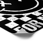 I Wear Nk For My Aunt Smile Face Breast Cancer Wom Poster (Ecke)