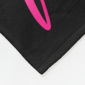 I Wear Nk For My Mom Breast Cancer Ribbon Suprt Gi Fleecedecke (Ecke)