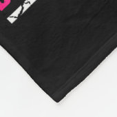 I Wear Nk For My Wife Breast Cancer Husband Cancer Fleecedecke (Ecke)