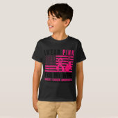 I Wear Nk For My Wife Breast Cancer Husband Cancer T-Shirt (Vorne ganz)