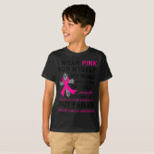 I Wear Nk For Myself My S But Failed Breast Cancer T-Shirt (Vorne ganz)