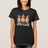 I Wear Orange for Multiple Sclerosis Awareness Gno T-Shirt (Vorderseite)
