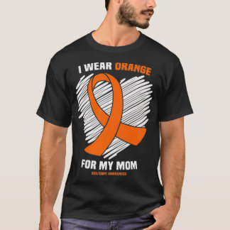 I Wear Orange For My Mom RSDCRPS Awareness Premium T-Shirt