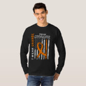 I Wear Orange Goddaughter Multiple Sclerosis Aware T-Shirt (Vorne ganz)