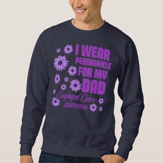 I Wear Periwinkle For My Dad Sweatshirt (Vorderseite)