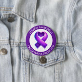 I Wear Purple for my Son | Epilepsy Awareness Button (Beispiel)