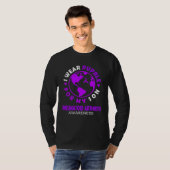 I wear PURPLE for my SON RHEUMATOID ARTHRITIS Awar T-Shirt (Vorne ganz)
