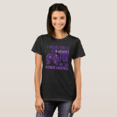 I Wear Purple In Memory For My Son Overdose Awaren T-Shirt (Vorne ganz)
