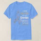I Wear Silver For My Grandpa Parkinson disease Awa T-Shirt (Design vorne)