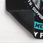I Wear Teal And Purple For My Dad Father Suicide A Mousepad (Ecke)