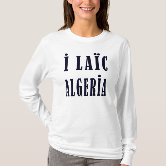 I weltliches Algerien T-Shirt (Vorderseite)
