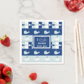 I Whale Always Liebe You Napkins Serviette (Beispiel)