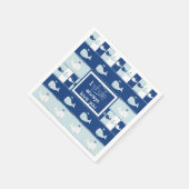I Whale Always Liebe You Napkins Serviette (Ecke)