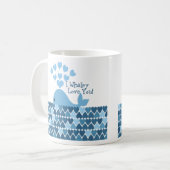 I Whaley Liebe Sie! Blau Kaffeetasse (Vorderseite Links)