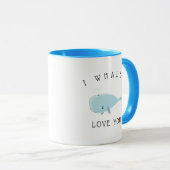 I Whaley Liebe You Tasse (VorderseiteRechts)