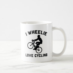 I Wheelie Liebe Cycling Kaffeetasse