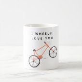I Wheelie Liebe Ihr Fahrrad Kaffeetasse (Mittel)