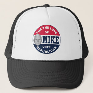 I-WIE-MIKE-BUTTON-REPUBLIKANISCH TRUCKERKAPPE