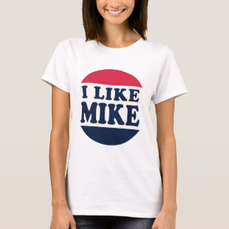 I-WIE-MIKE-SCHALTFLÄCHE T-Shirt