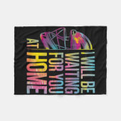 I Will Be Waiting For You At Home Softll Catcher _ Fleecedecke (Vorderseite (Horizontal))