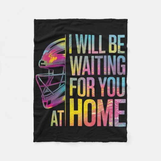 I Will Be Waiting For You At Home Softll Catcher _ Fleecedecke (Vorderseite)