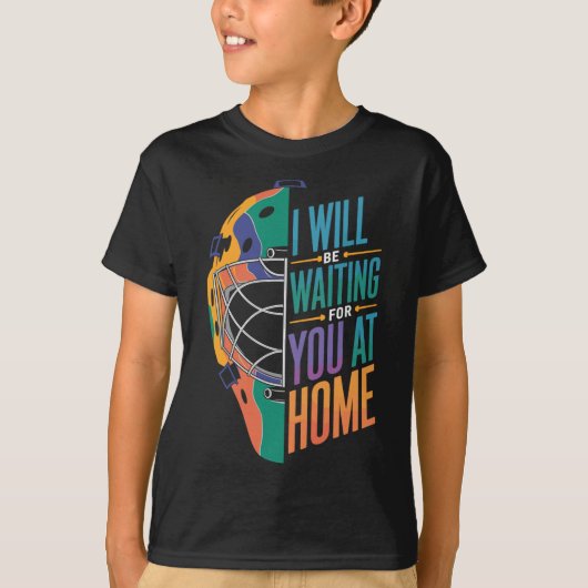 I Will Be Waiting For You At Home Softll Catcher _ T-Shirt (Vorderseite)