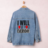 i Will love you every day Jeansjacke (Hangar)