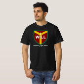 "I Will" Motto, Slogan von Chicago, IL T-Shirt (Vorne ganz)