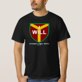 "I Will" Motto, Slogan von Chicago, IL T-Shirt (Vorderseite)