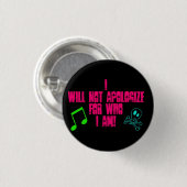 I will not... button (Vorne & Hinten)