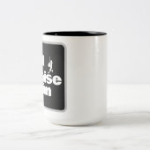 I Will Praise Him, Guitar for the King Zweifarbige Tasse (Mittel)