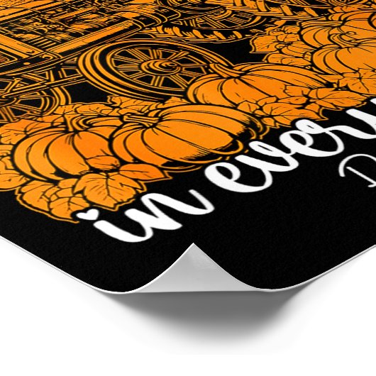 I Will Praise Him In Every Season Christian Thanks Poster (Ecke)