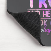 I Will Put You In A Trunk And Help People Look Tie Mousepad (Ecke)