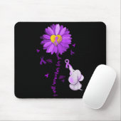 I Will Remember For You Elephant Alzheimer's Aware Mousepad (Mit Mouse)
