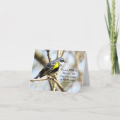 I Will Sing - Scripterkarte Karte (Vorderseite)