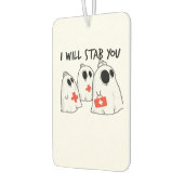I Will Stab You Ghost Nurse Funny RN Halloween Gho Autolufterfrischer (Links)