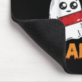 I Will Stab You Ghost Nurse Retro Funny Halloween Mousepad (Ecke)