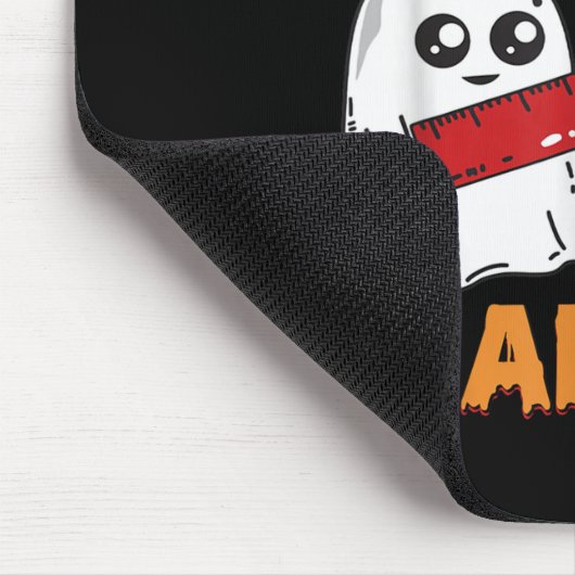 I Will Stab You Ghost Nurse Retro Funny Halloween Mousepad (Ecke)