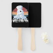 I will stab you t shirt, Ghost Nurse Halloween Vin Fächer (Vorne und Hinten)