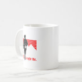 I Win Google Me Motivational Retro Silhouette Shir Kaffeetasse (Vorderseite Links)