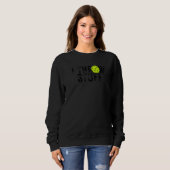 I wirf Stuff Pickleball Pickleball Player 1 Sweatshirt (Vorne ganz)
