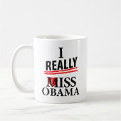 I wirklich Fräulein Obama! Kaffeetasse (Links)