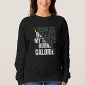 I Wish Eye Rolling My Trainer Burned Calories Men  Sweatshirt (Vorderseite)